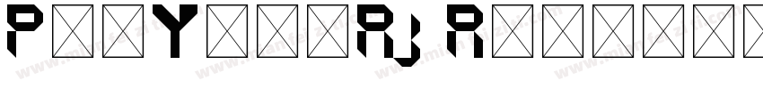 PinYin-RJ Regular字体转换